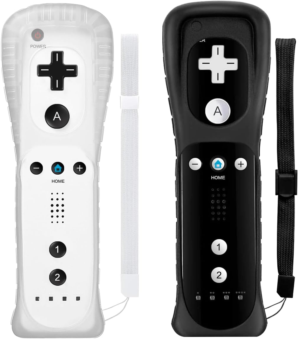 Wii Controller 2 Pack,Remote Controller Compatible with Nintendo Wii/Wii U