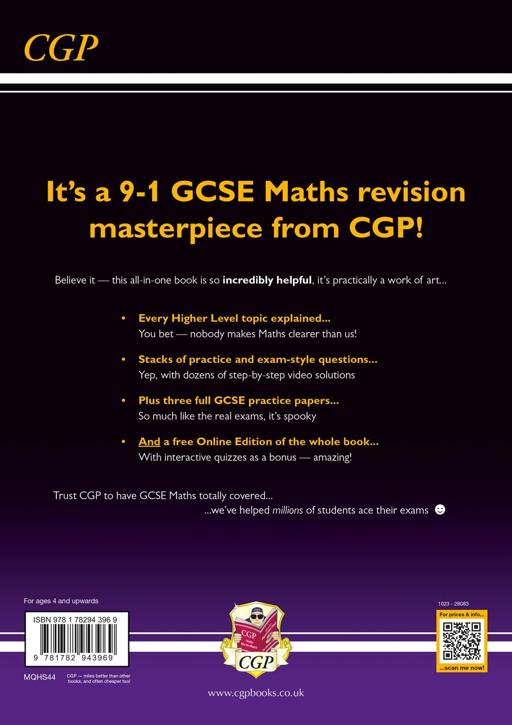 GCSE Maths AQA Complete Revision & Practice: Higher inc Online Ed, Videos & Quizzes: for the 2027 and 2028 exams