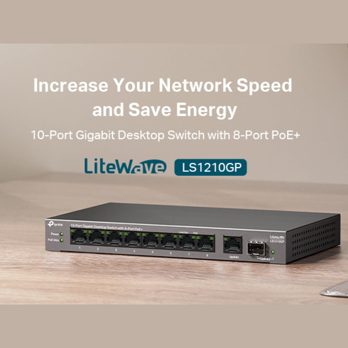 TP-Link Festa FS328G - 24-Port Gigabit Switch with 4 SFP Slots, Cloud Management, Enterprise Network Optimization, Security and Stable Performance
