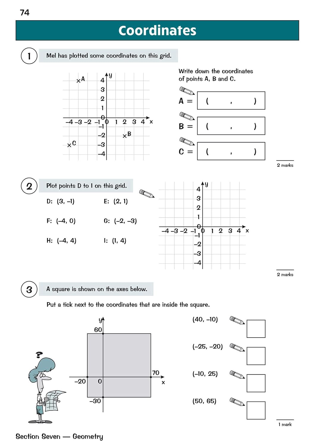 KS2 Maths Year 6 Targeted Question Book: great for SATS practice (CGP Year 6 Maths)
