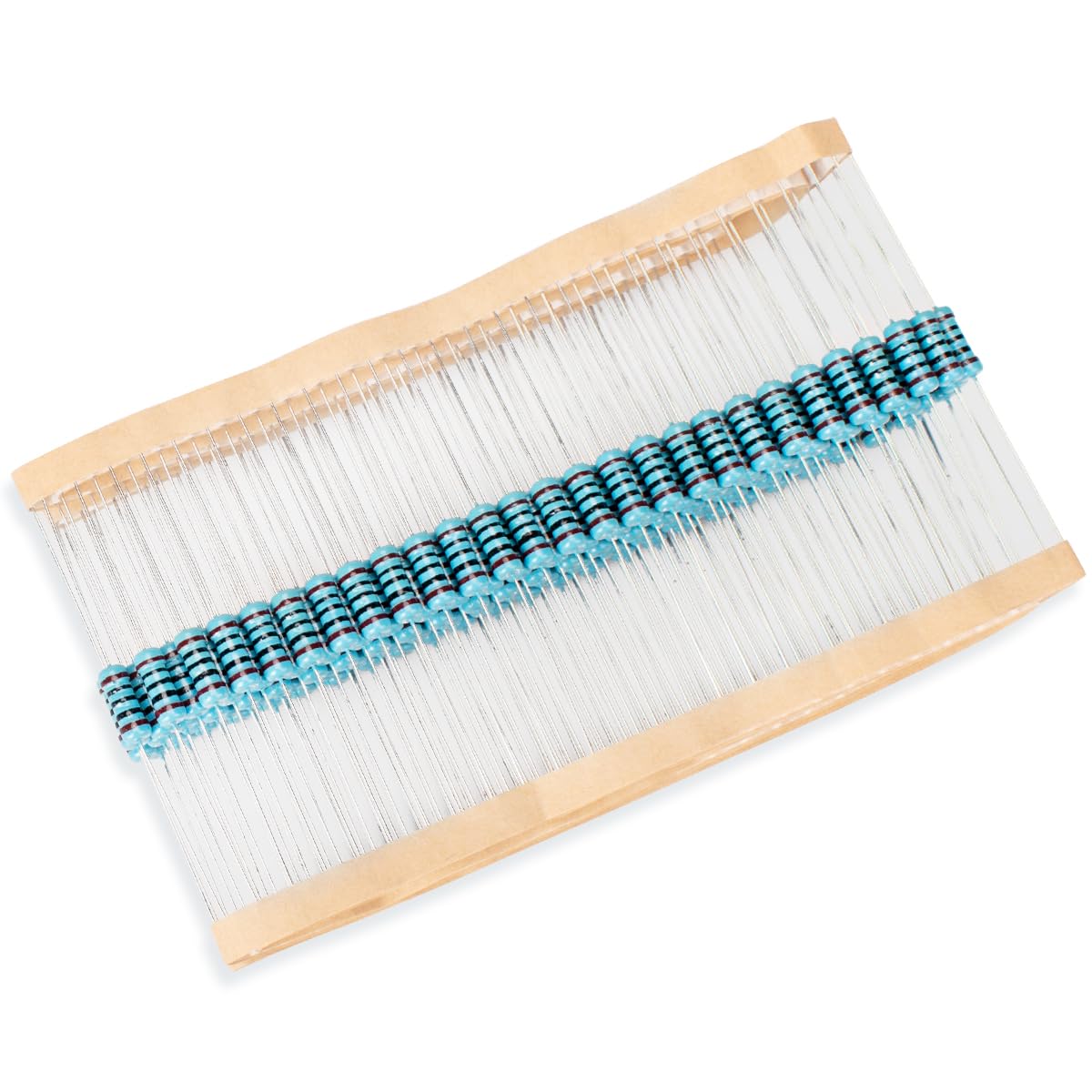 50 Pcs 1W 1% Tolerance 0.1 Ohm Metal Film Resistor Resistance for DIY Project and Experiments