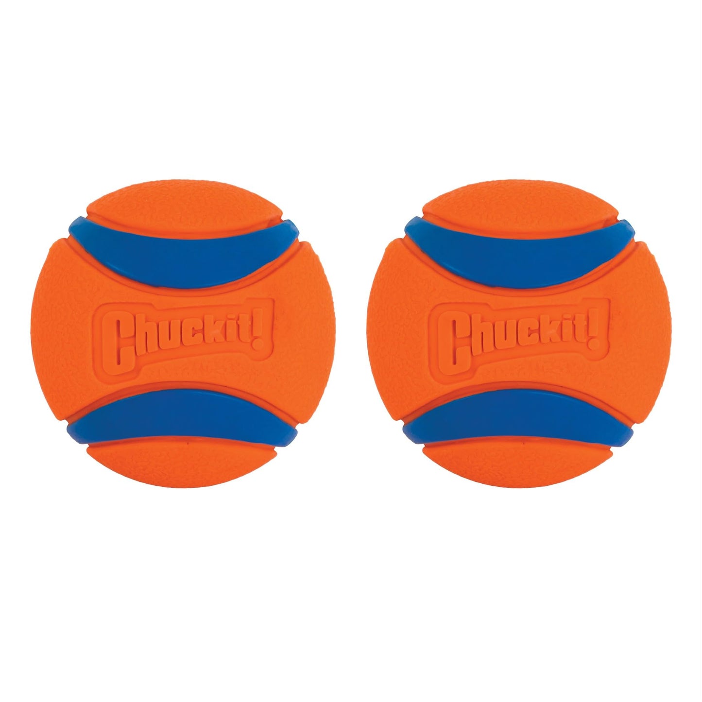 Chuckit! Ultra Ball, Durable High Bounce Rubber Dog Ball, Launcher Compatible, 2 Pack, Medium