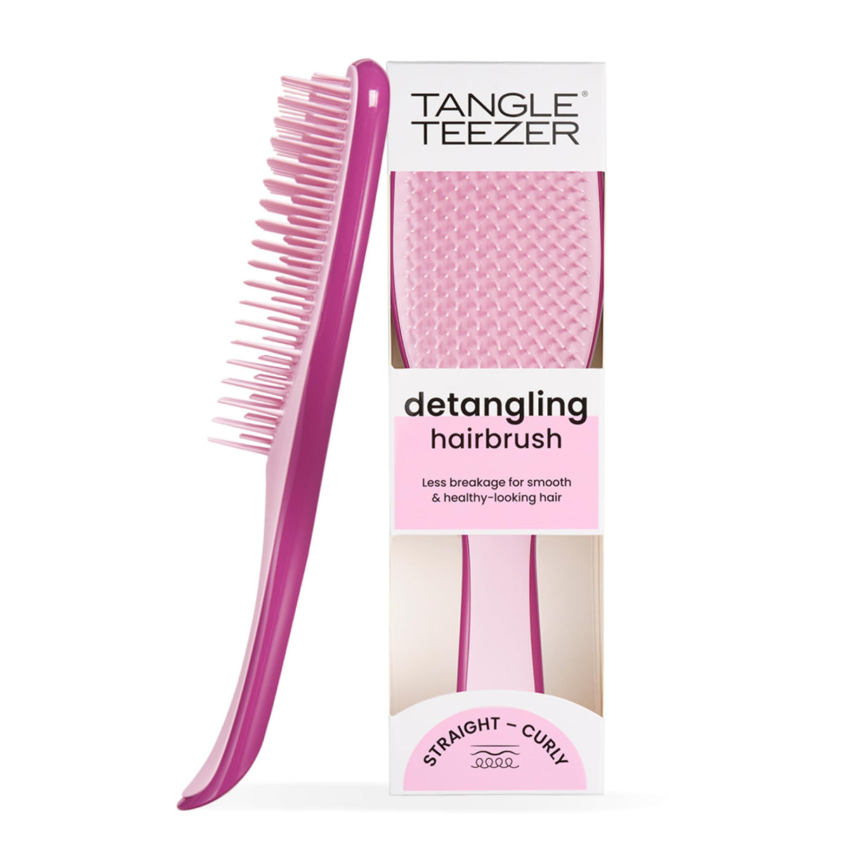 Tangle Teezer The Ultimate Detangler Straight to Curly Hairbrush
