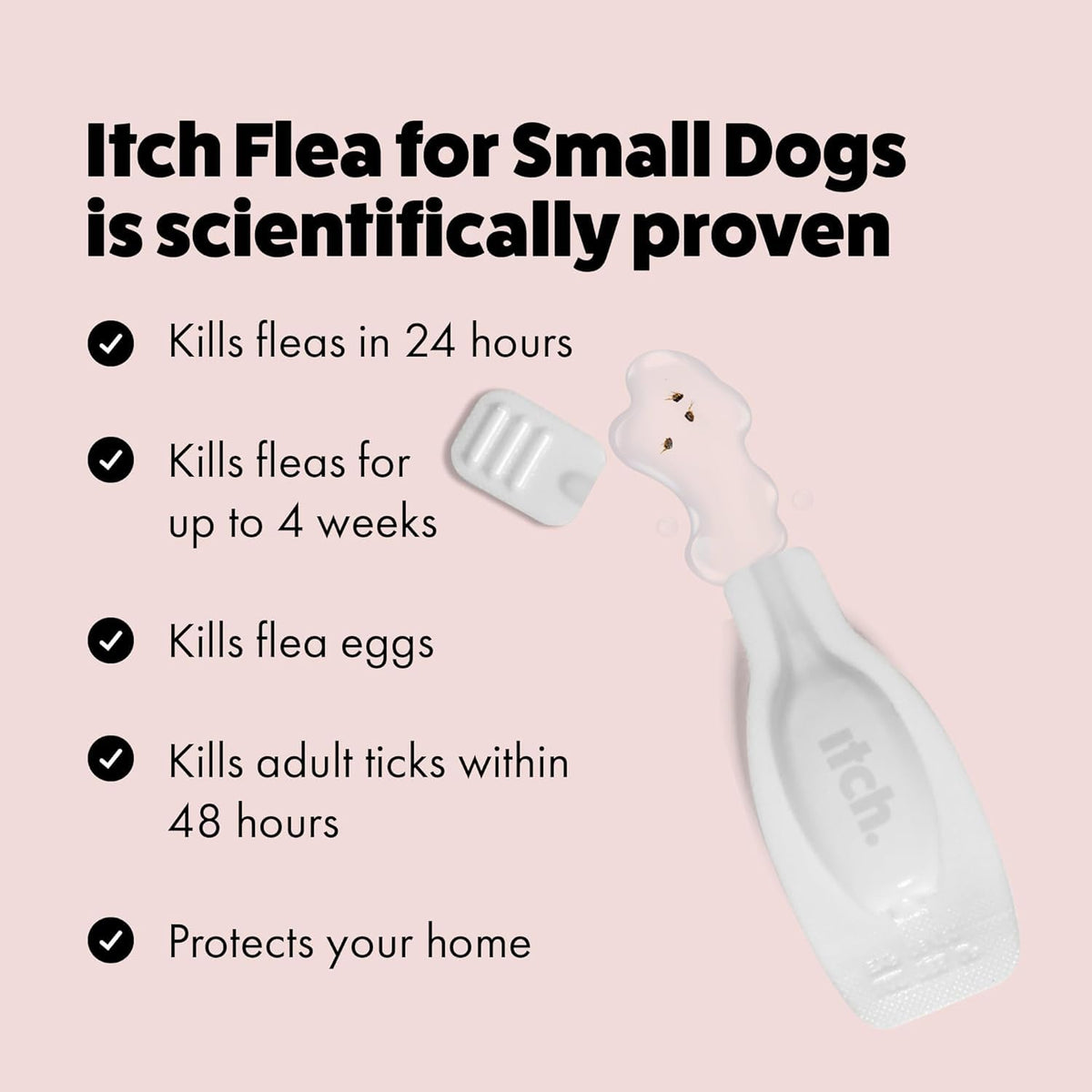 Itch Dog Wormer Tablets for Dogs 3-19kg - 4 Tablets