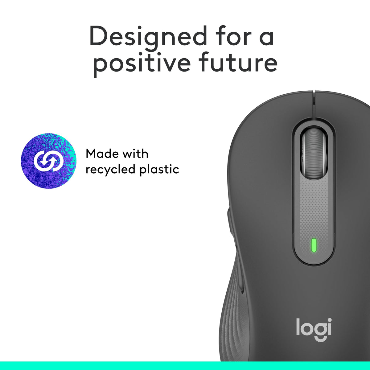 Logitech Signature M650 L Full Size Wireless Mouse - For Large Sized Hands
