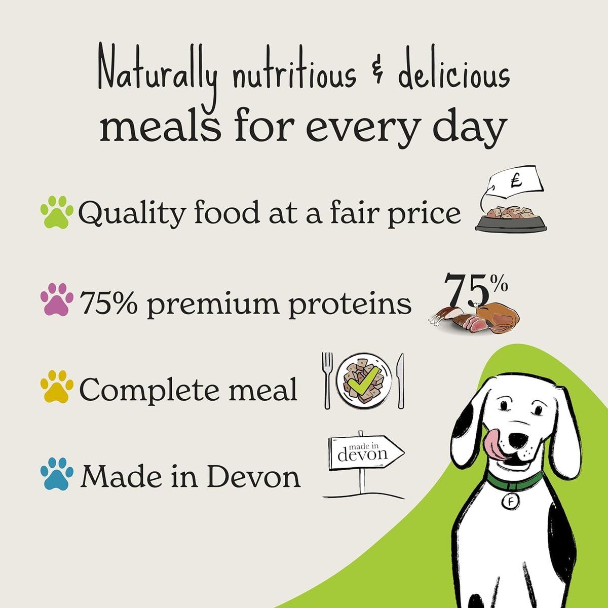 Forthglade Wet Dog Food (18 x 395g Trays) - Grain Free & Hypoallergenic Dog Food, Adult 1 Year+, Lamb with Vegetables, Complete Stomach Sensitive Meals with Natural Ingredients