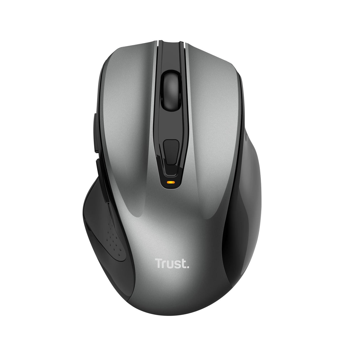 Trust Yvi FX Wireless Mouse with LED Illumination, USB Micro Receiver, RF 2.4 GHz, 800/1600 DPI, Ambidextrous, 8 m Range, Computer Mouse for Laptop, PC and Mac - Pink