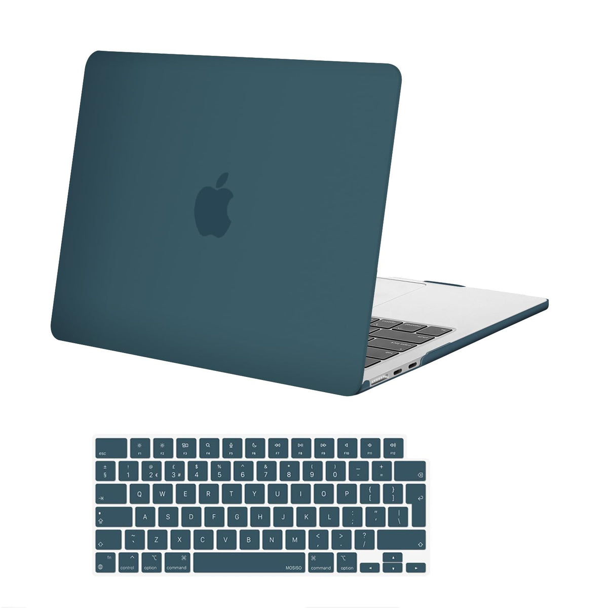 MOSISO Compatible with MacBook Air 13 inch Case M5-M2, Crystal Clear