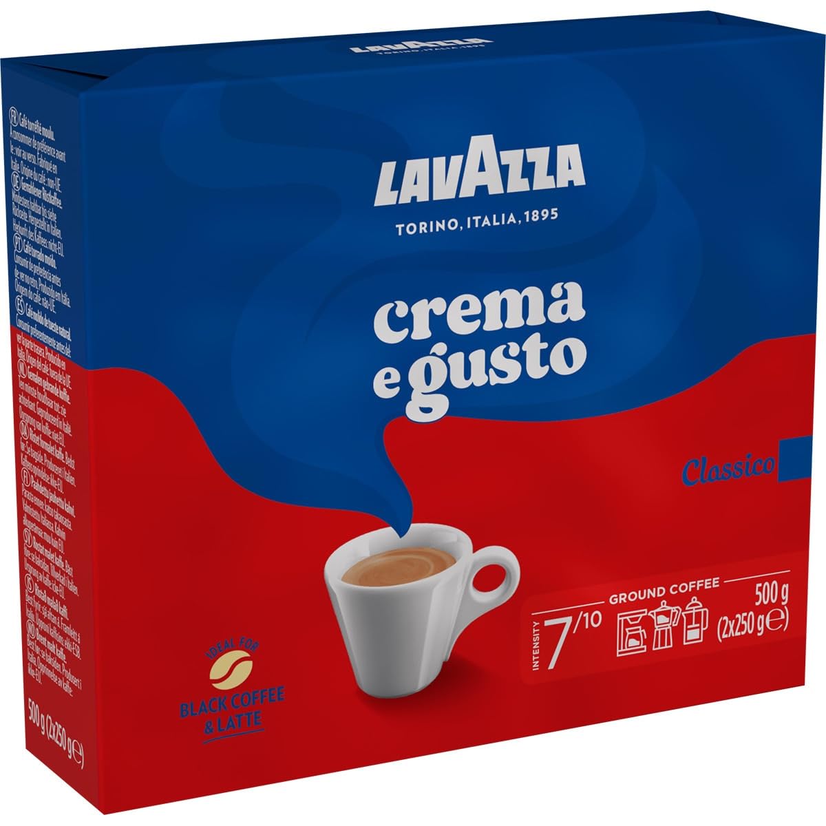 Lavazza CREAM AND AROMA KAWA ZIARNISTA 1000G
