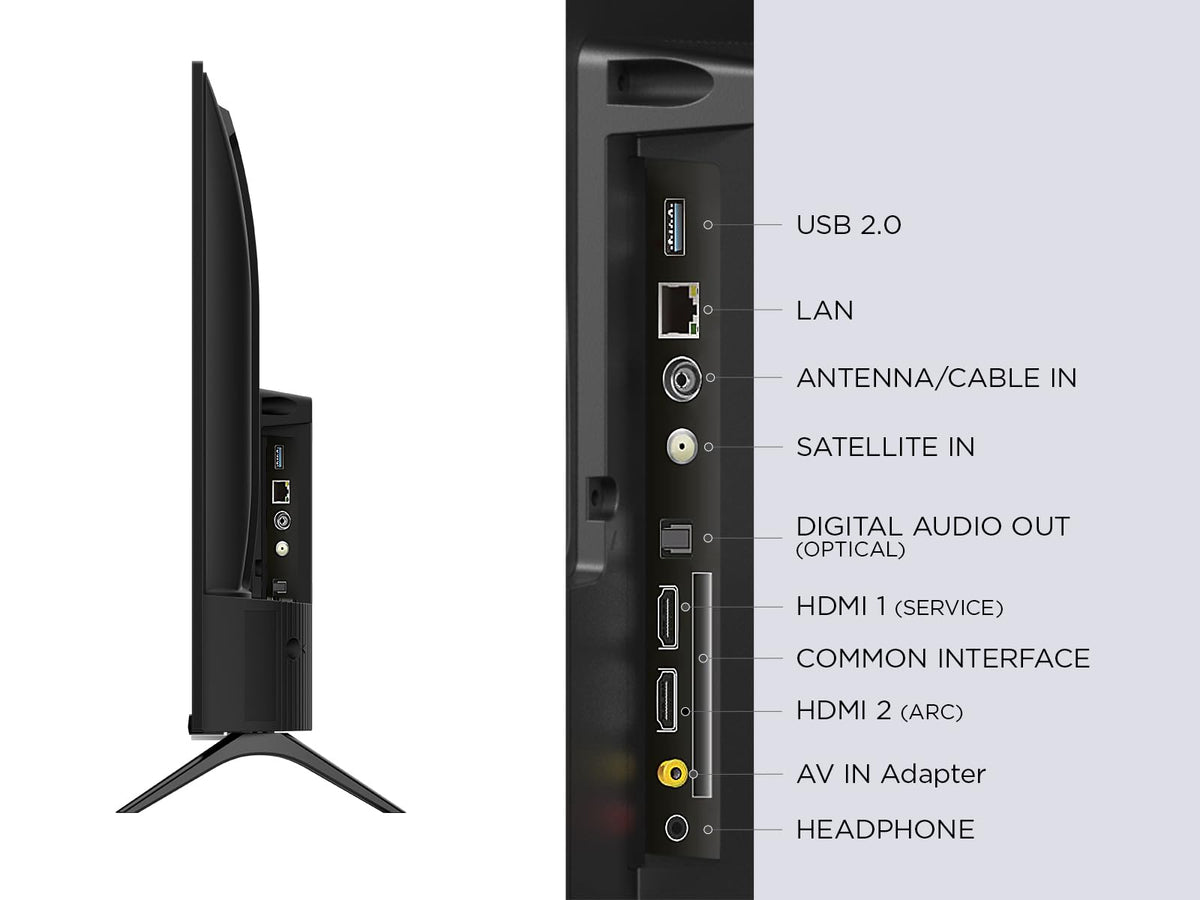 TCL 50V6D-UK 50 Inch 4K HDR, Fire TV, HDR10+, Dolby Atmos, DTS:X, Game Master, Motion Clarity, AirPlay 2, Press & Ask Alexa (2026 New Model)