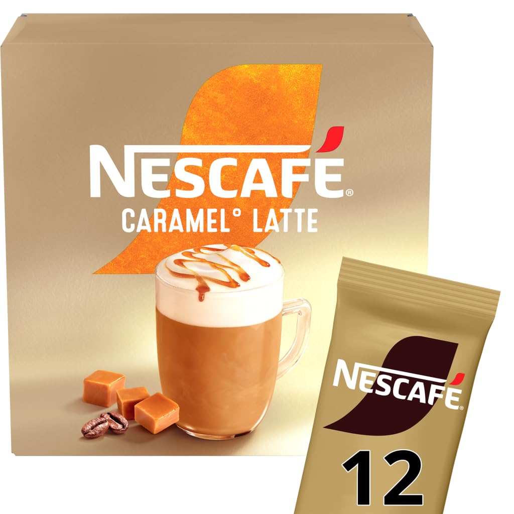 NESCAFÉ Latte Instant Coffee Sachets - 72 x 18g