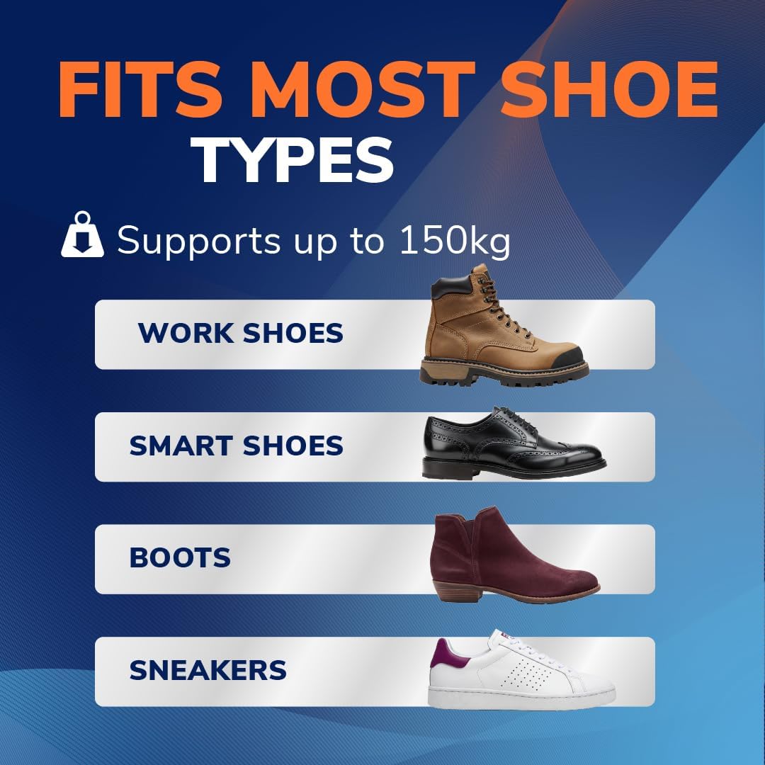 Dr. Scholl’s Advanced Pain Relief Insoles for Men & Women, Heavy Duty Orthotics Inserts for Work Shoes & Boots, Plantar Fasciitis & Arch Support, Shock-Absorbing, Supports up to 150kg, G UK 9.5-10