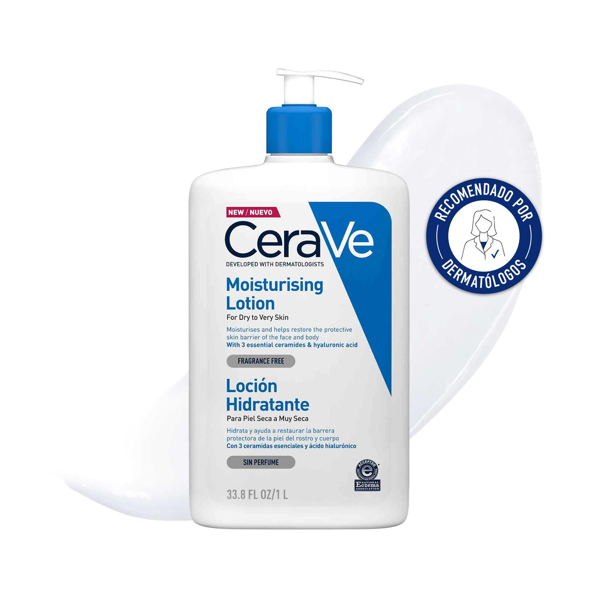 CeraVe Face Moisturiser with Ceramides for Normal to Very Dry Skin, 236ml
