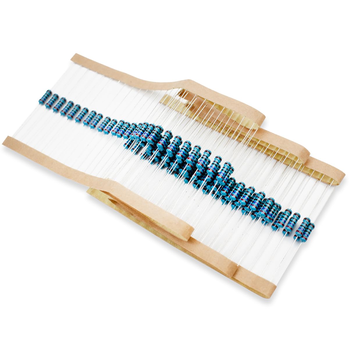 50 Pcs 1W 1% Tolerance 0.1 Ohm Metal Film Resistor Resistance for DIY Project and Experiments