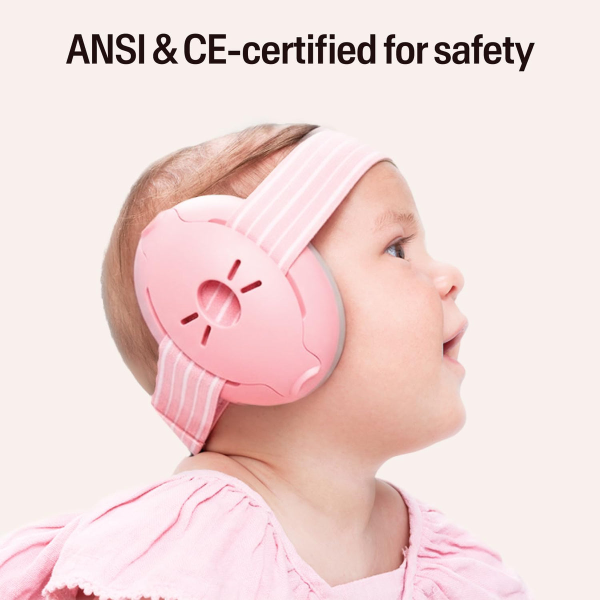 Alpine Muffy Baby Comfort Ear Defenders, Adjustable up to 48 months, Green