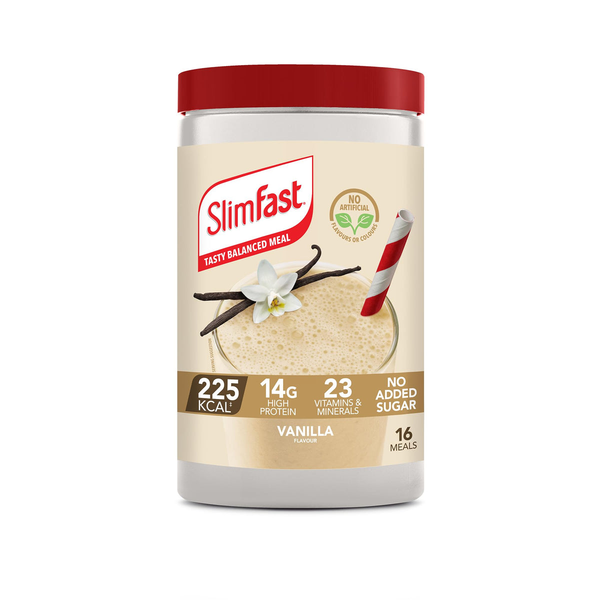 SlimFast • Meal Replacement Powder • Caramelised Biscuit Flavour • 584g