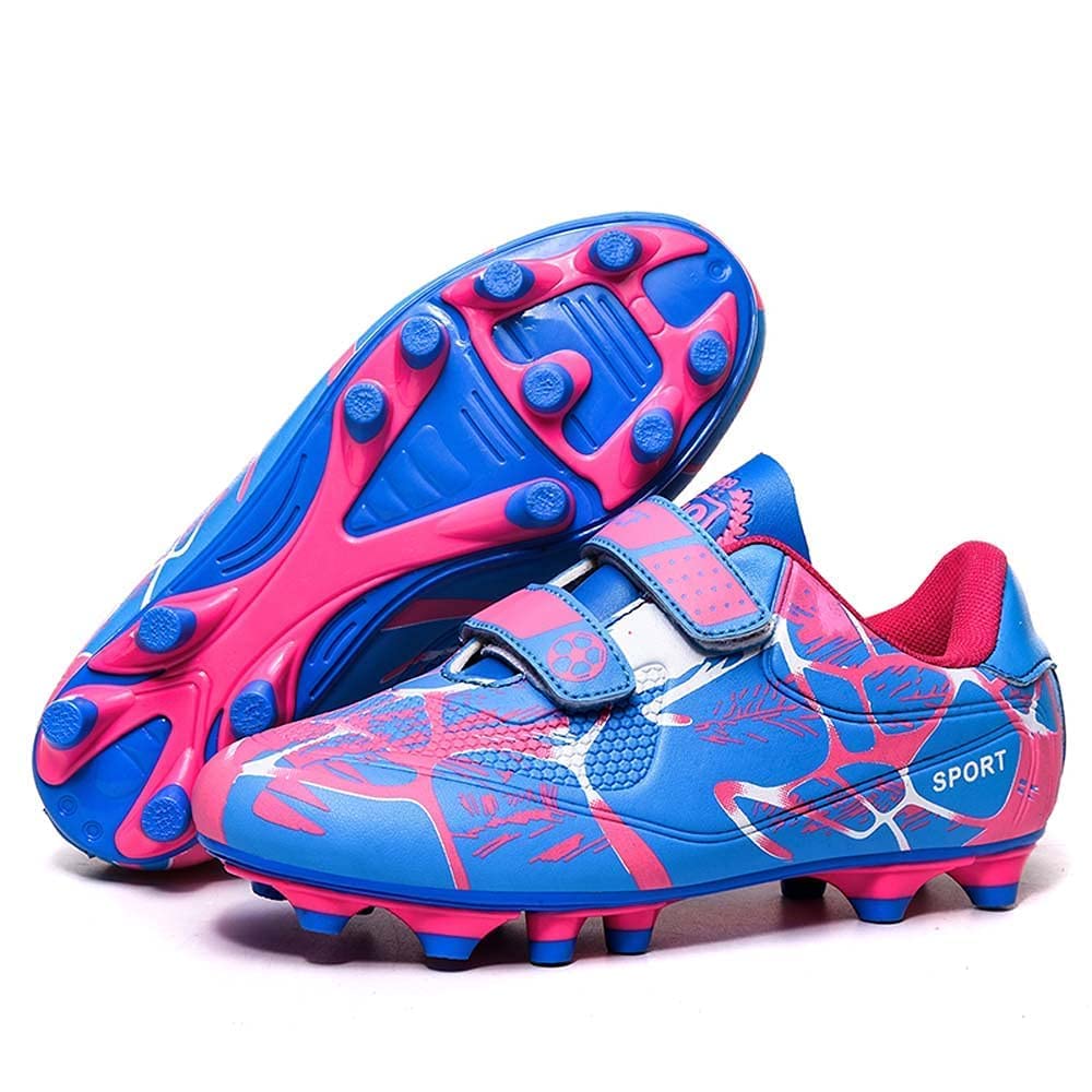 Boys Football Boots Shoes Kids Girls FG/AG Soccer Athletics Sport Shoes Training Shoes Running Shoes Teenager Indoor Outdoor Football Shoes Sneakers for Unisex