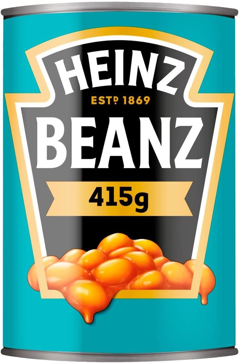 Heinz Tinned Baked Beans in a Rich Tomato Sauce 6 x 415g