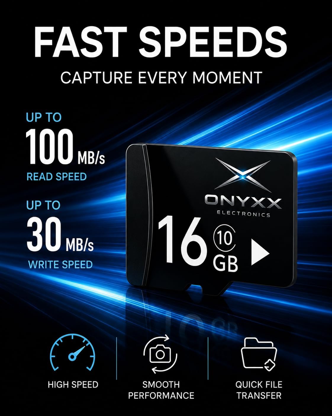 16GB Micro SD Card Class 10 High Speed Memory Card TF Card for Smartphone, Camera, Tablet, Dash Cam, Speaker, Android Devices, HD Video Recording & Data Storage