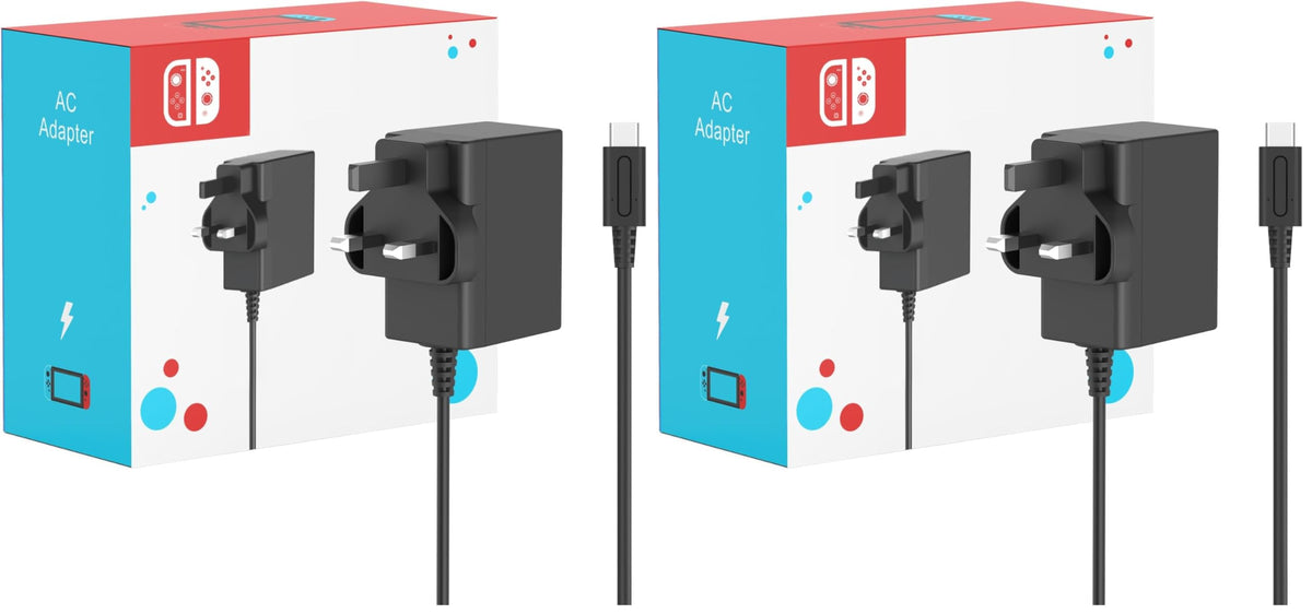 Charger for Nintendo Switch, 45W Fast Charging AC Adapter Power Supply With 5FT USB C Cable for Switch Lite/OLED/Deck Dock/Pro Controller, Support TV Mode