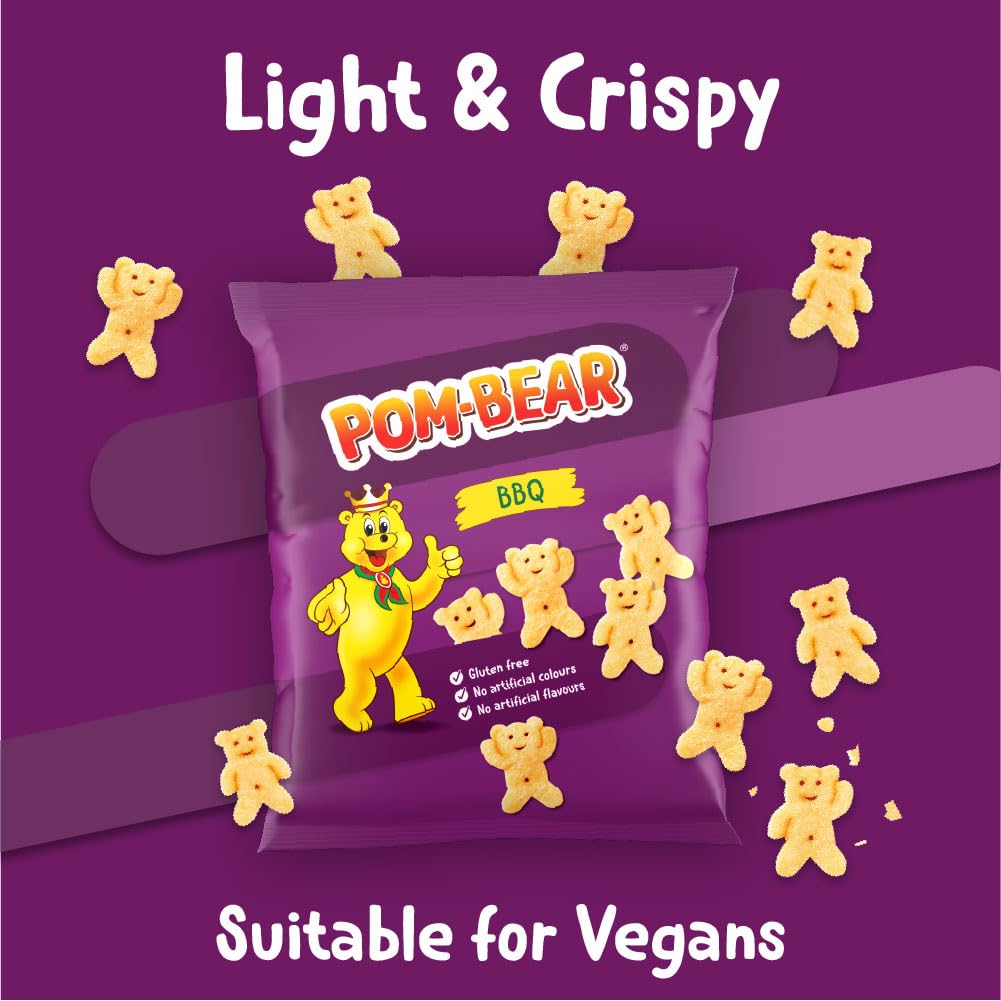 Pom Bear • Original Potato Snacks • Multipack • 6 Bags