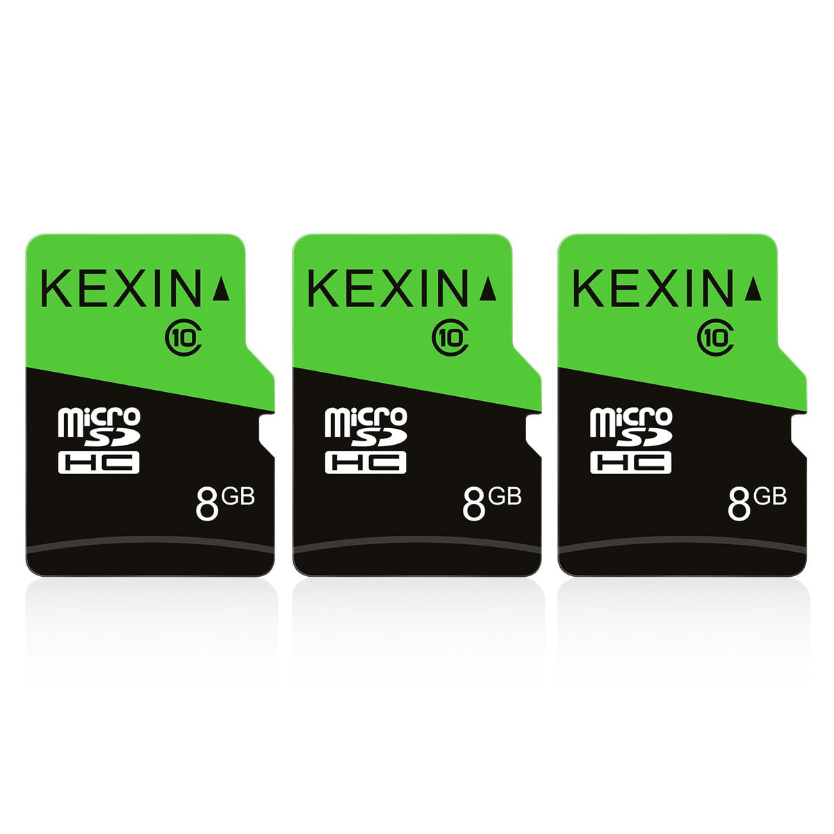 KEXIN Micro SD Card 8GB, MicroSDHC UHS-I Class 10, Mini SD Card, Memory Card for Smartphone, Tablet, Camera