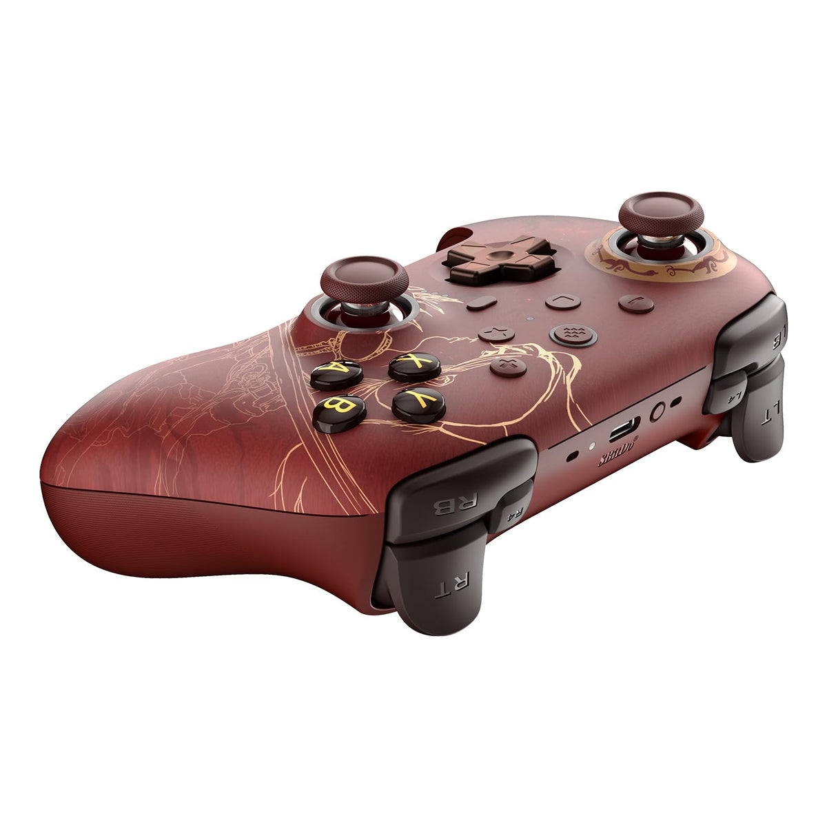 8Bitdo Ultimate 2 Wireless Controller for Windows & Android, Gaming Controller with TMR Joysticks, Switchable Hall Effect/Tactile Triggers, Motion Control, RGB Fire Ring, 8Speed Wireless Tech, Purple