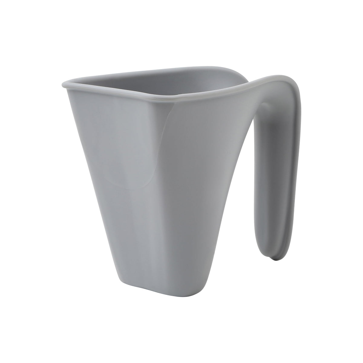 Shnuggle Baby Bath Rinse Cup, Soft Rim Shampoo Rinser and Hair Wash Jug, No Tears Design for Newborn and Toddler Bath Time, Easy Grip Handle, Gentle Washing Accessory, Suitable from Birth. Taupe.