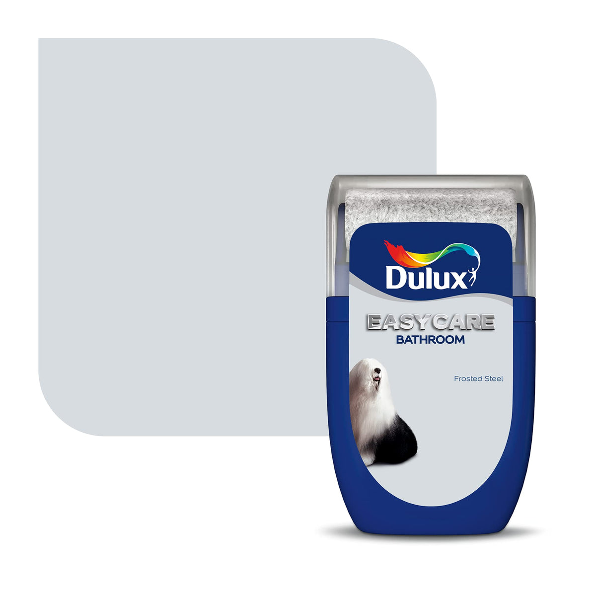 Dulux 5275836 Easycare Bathroom Soft Sheen Emulsion Paint For Walls And Ceilings - Mossy Stone 2.5L