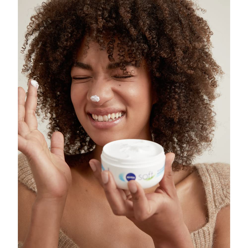NIVEA Soft Moisturising Cream for Face, Body and Hands, 500 ml