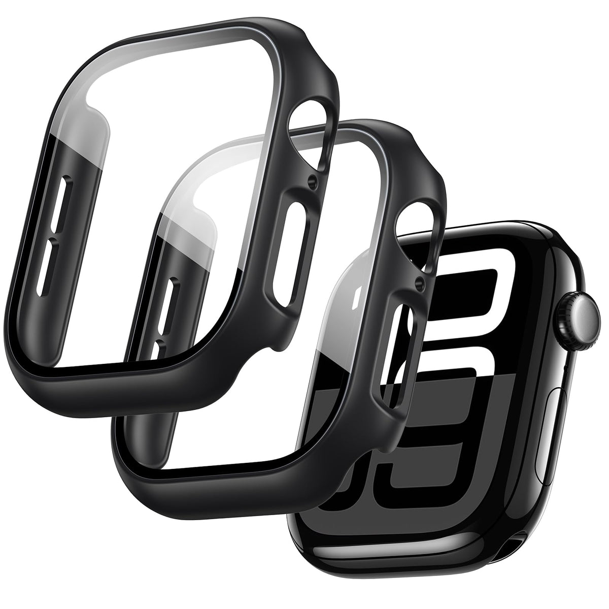 LK 6 Pack for Apple Watch Series 12/11/10 42mm Screen Protector