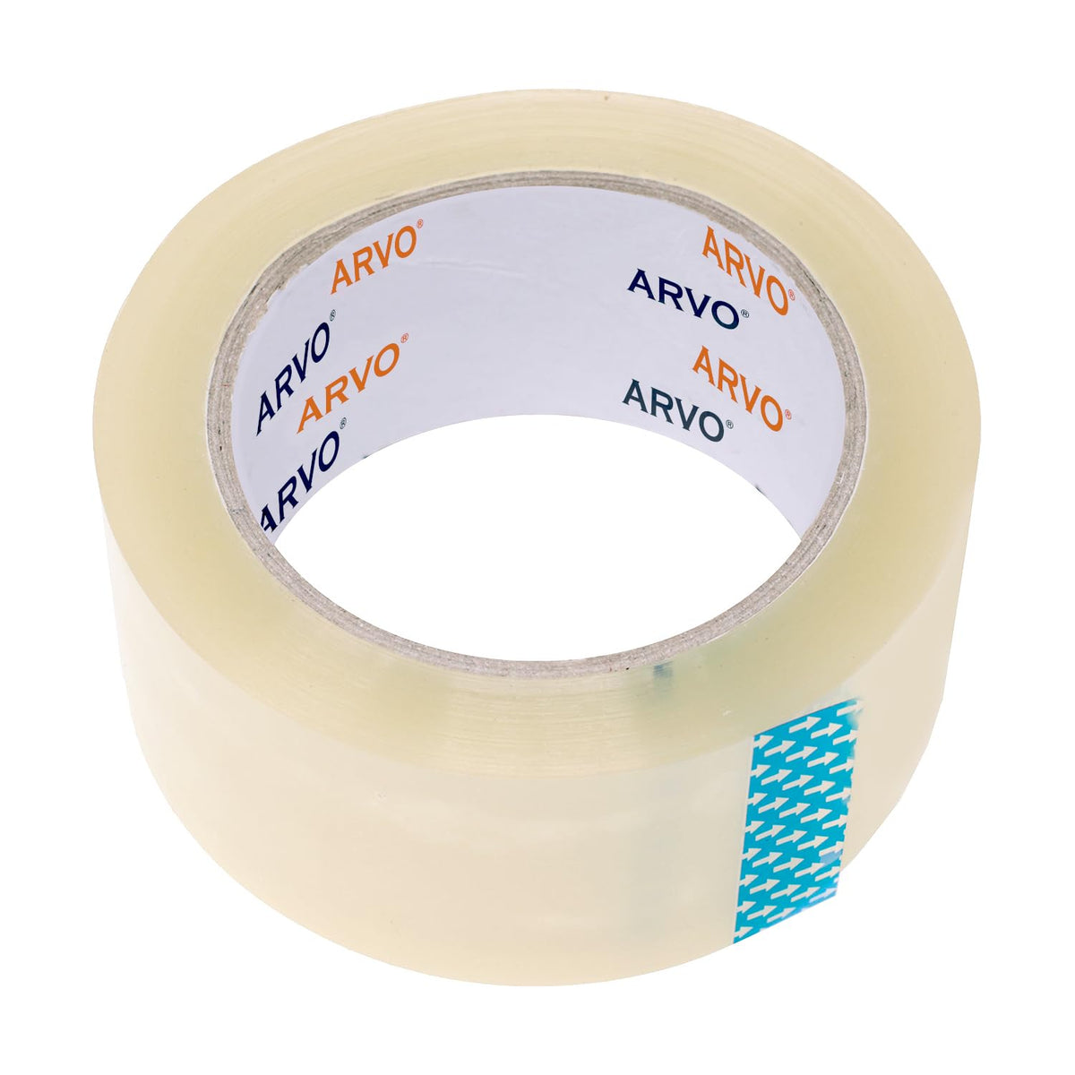 ARVO Brown Packing Tape 1 Roll with Low Noise (48mm x 60m) - Durable Parcel Tape for Packing Boxes, Secure Packaging for Moving House