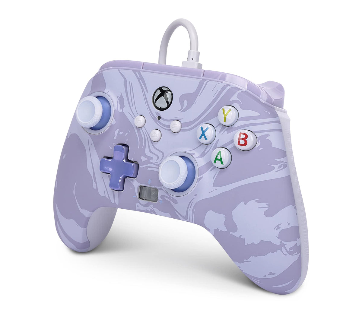 PowerA Enhanced Wired Controller for Xbox Series X|S, Wired Video Game Controller, Gamepad for Xbox X and S, Officially Licenced by Xbox, 2 Years Manufacturer Warranty - Purple Hex