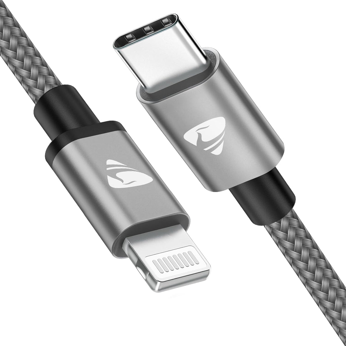 Aioneus USB C to Lightning Cable 2M [Apple MFi Certified] iPhone Fast Charger Cable USB-C Charging Lead Cord for iPhone14/13/12/12 PRO Max/12 Mini/11/11PRO/XS/Max/XR/X/8/8Plus/iPad