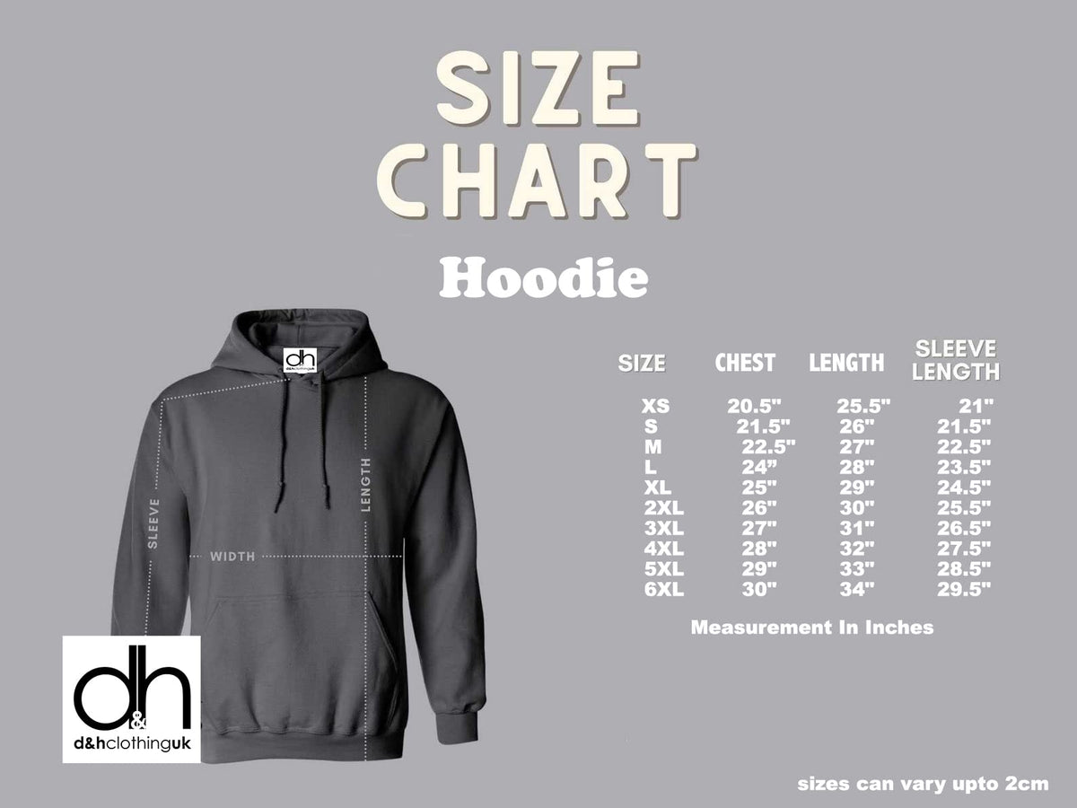 D&H CLOTHING UK Premium Adult Unisex Premium XS-6XL Pullover Heavy Blended Hooded Fleece Jumper Work Wear Sweatshirt Hoodies Top Plain BNW Unisex