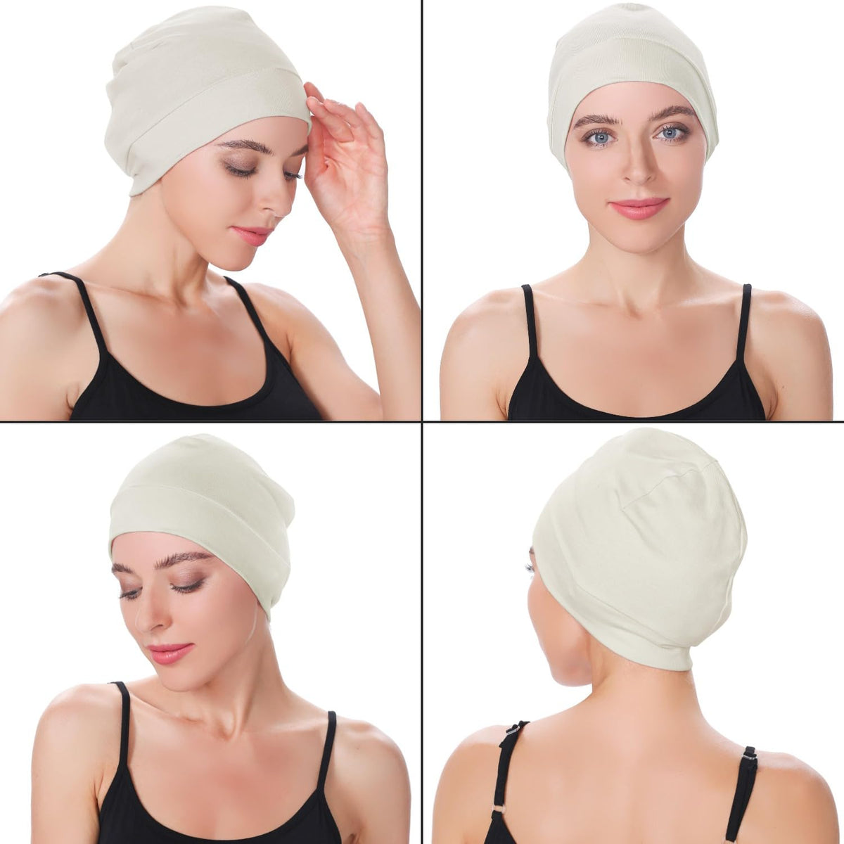 EINSKEY 100% Cotton Skull Caps for Men, Multipurpose Daily Wear Beanie Hat