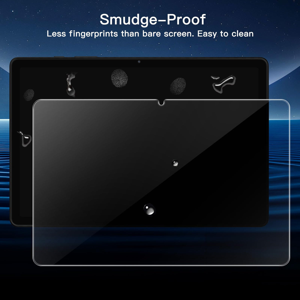 JETech Screen Protector for Galaxy Tab S10 Lite/S10 FE/S9 FE/S9, 2-Pack