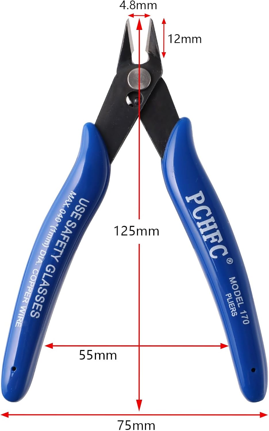 nuoshen Wire Cutter, Craft Wire Precision Electrical Cable Cutter