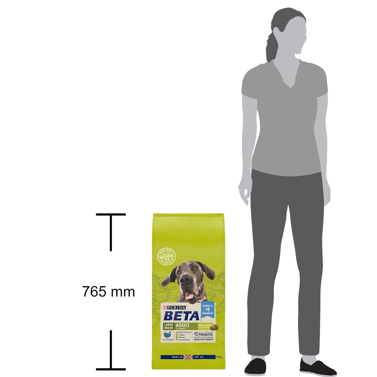 BETA Adult Sensitive Salmon Dry Dog Food 14kg
