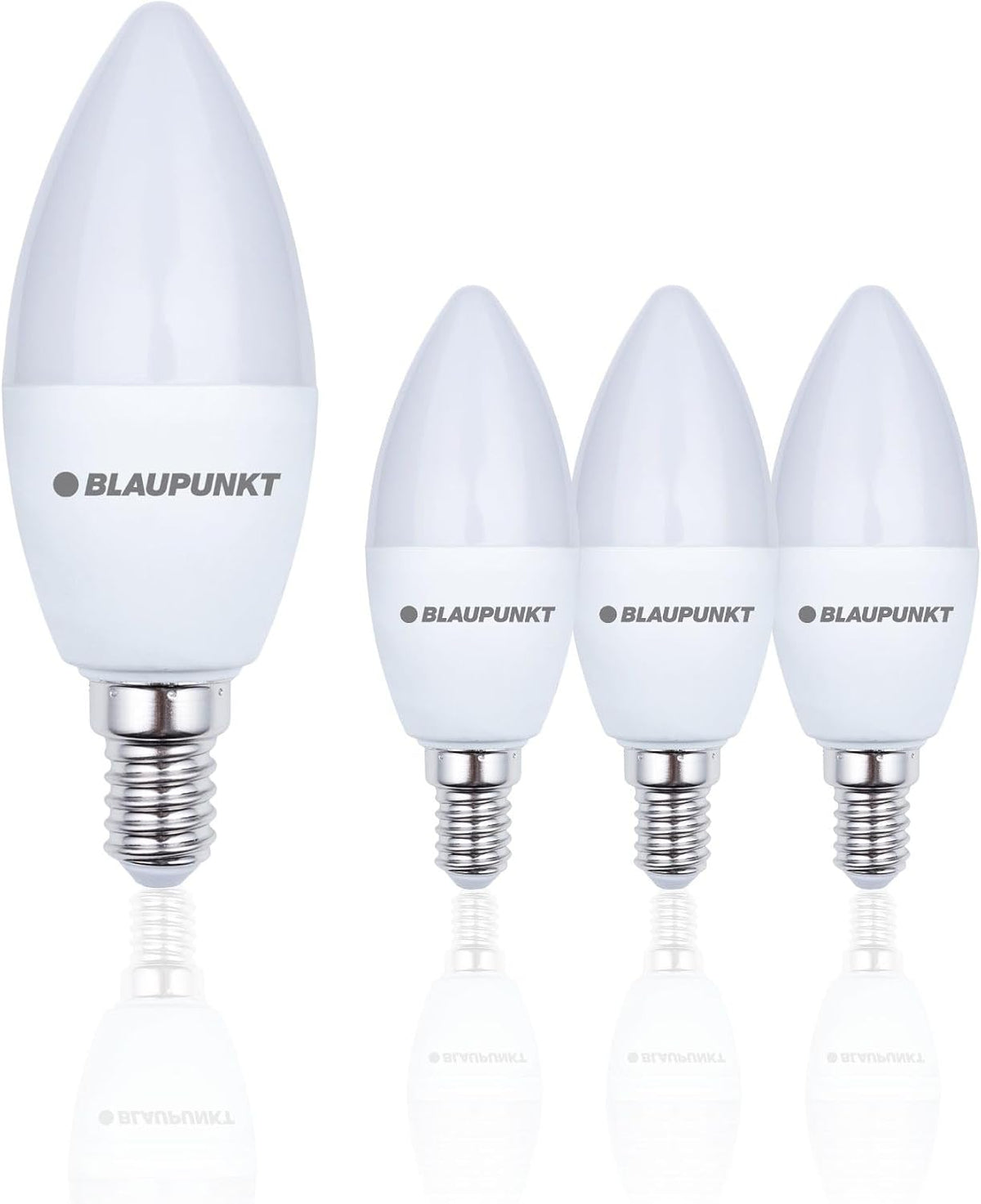 Blaupunkt E14 LED Light Bulb Candle Shape – 10W (Equivalent to 80W - 100W), 820 Lumens, 4000K Neutral White LED – Non‑Dimmable, E14 Screw Base, Energy‑Efficient Home Lighting – Pack of 1