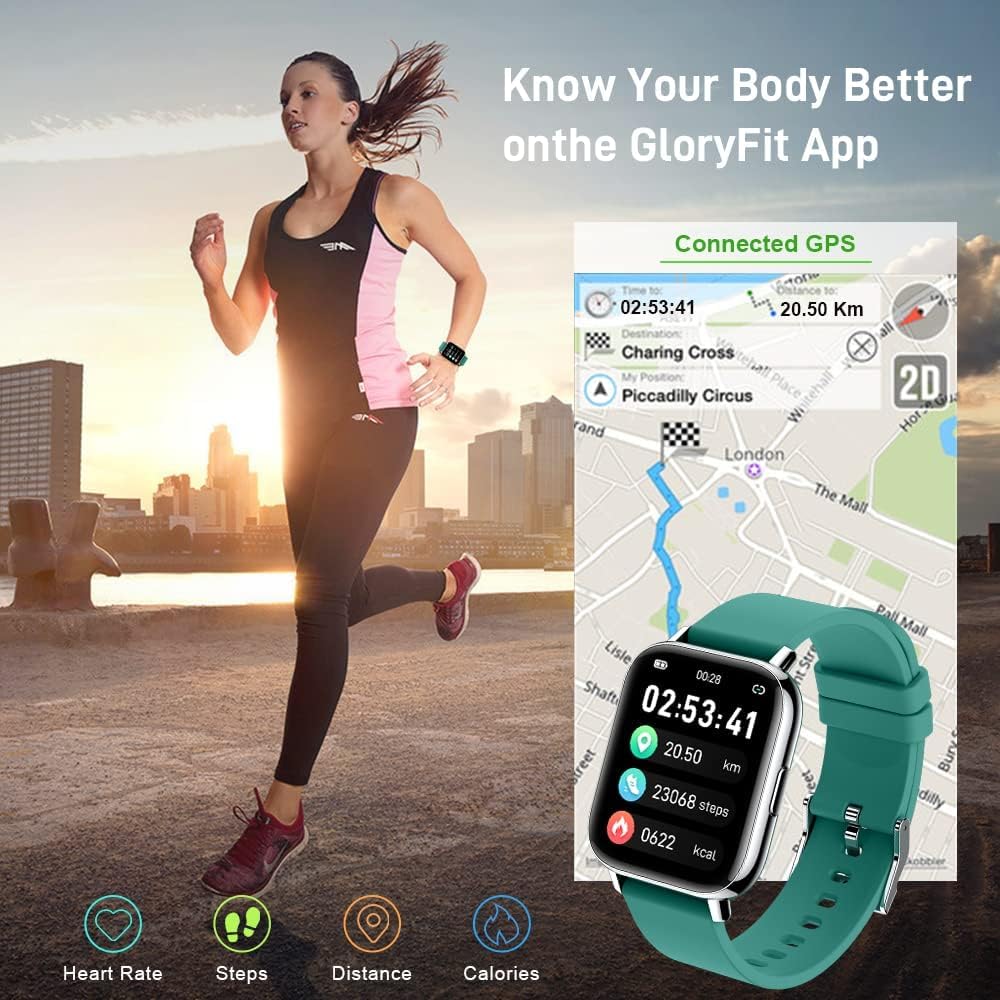 Motast Smart Watch, Fitness Tracker 1.69'' HD for Men Women, Step Counter