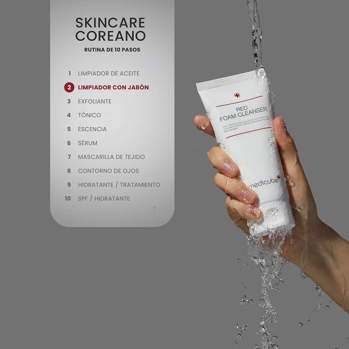 medicube Facial Cleanser Zero Foam Cleanser for Pore & Excess Oil Care