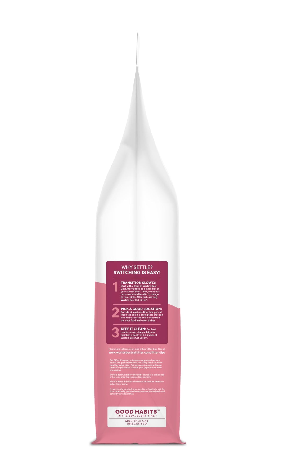 WORLD'S BEST CAT LITTER Comfort Care Unscented, 28-Pounds
