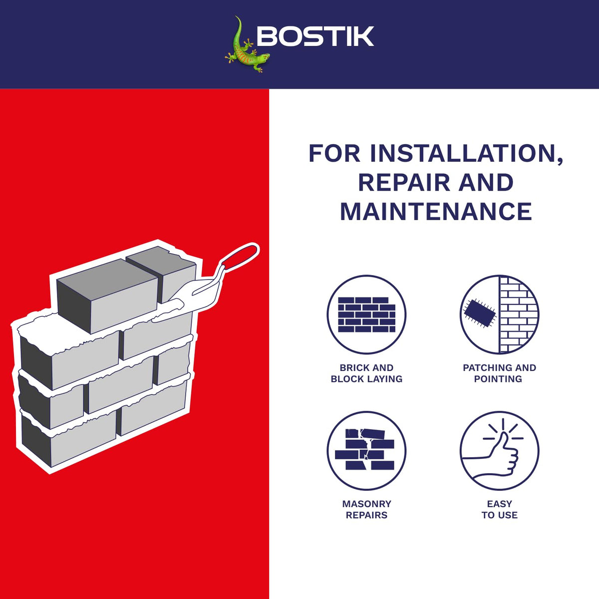 Bostik Cementone General Purpose Mortar 5kg