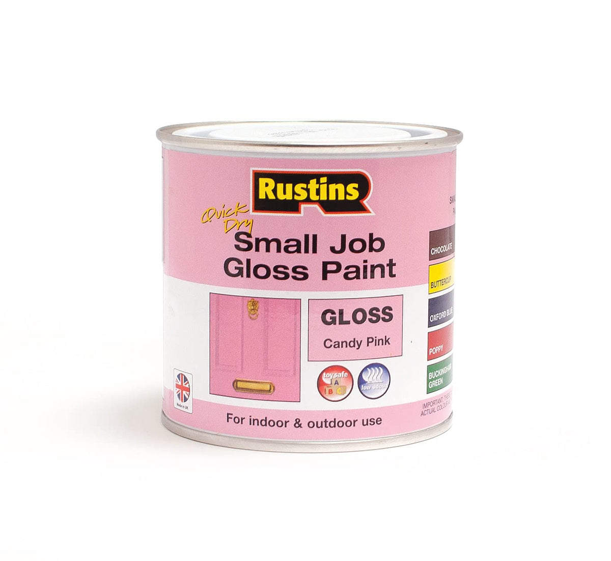 RUSTINS Small Job Satin Paint Chocolate 250ml