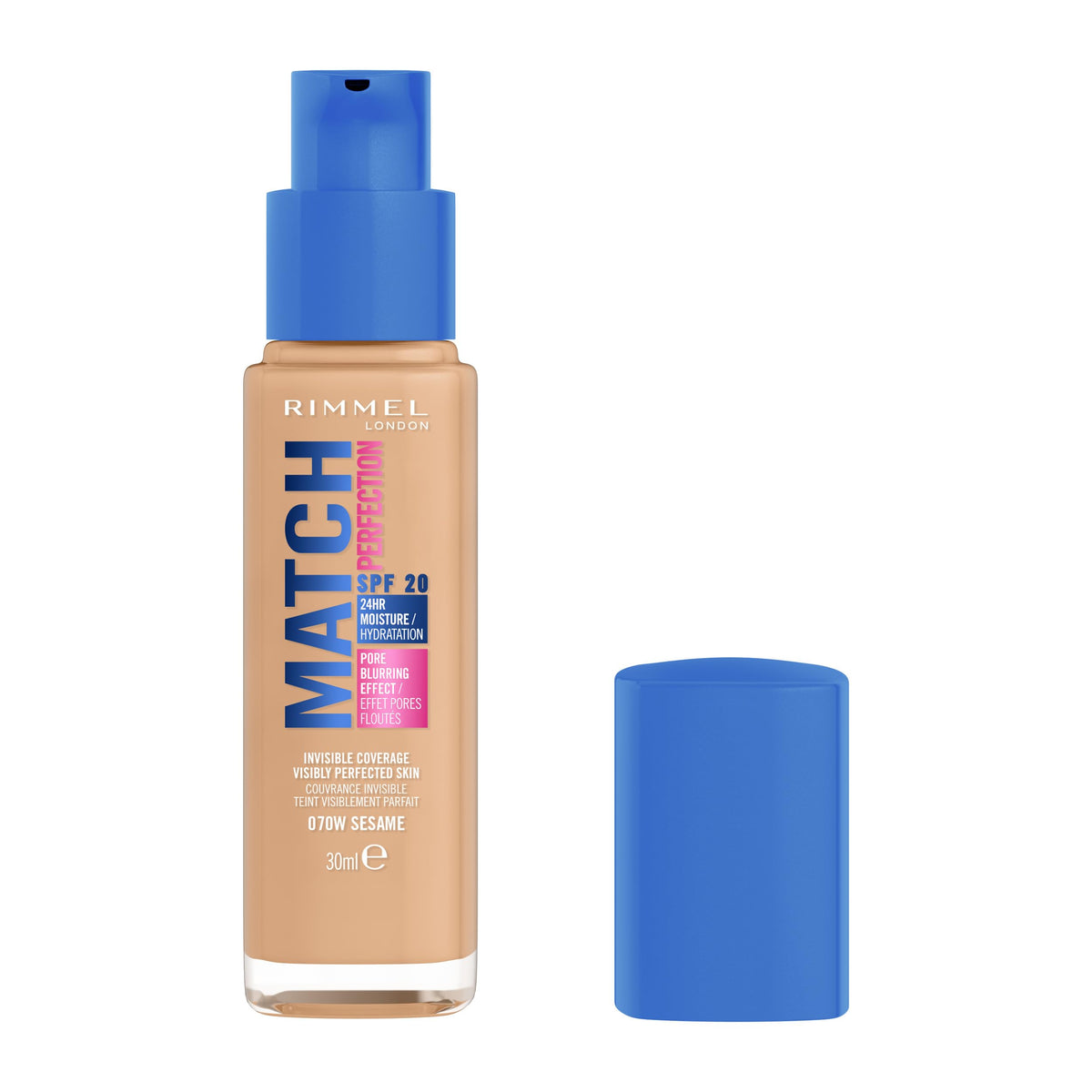 Rimmel London Match Perfection Foundation SPF20, 200 Soft Beige