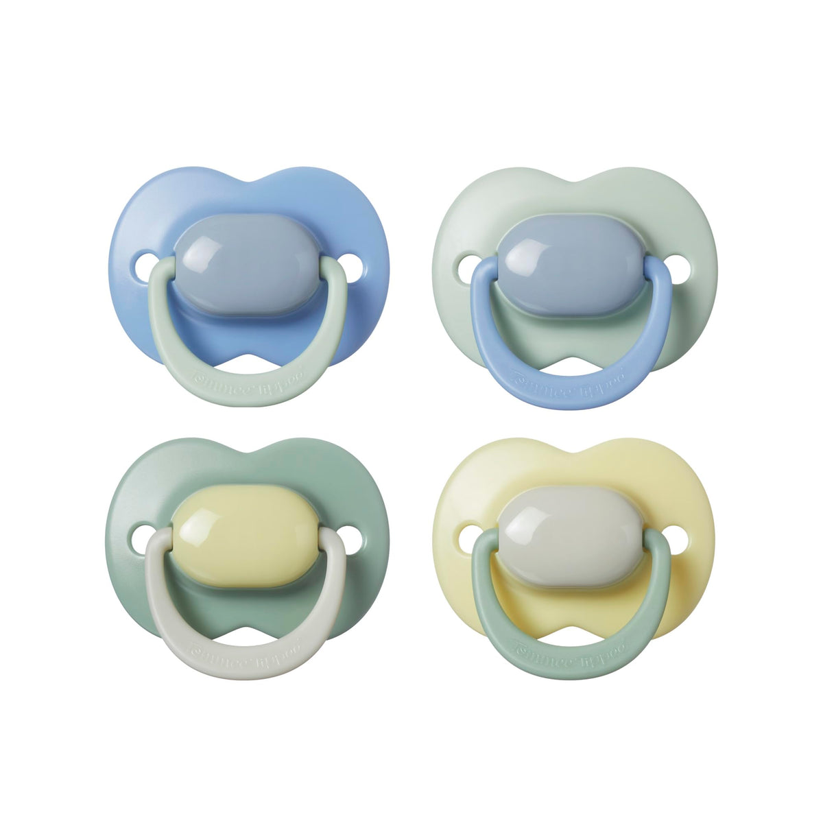 Tommee Tippee Ultimate Fit Orthodontic Dummy 6-18m Silicone Pack of 4