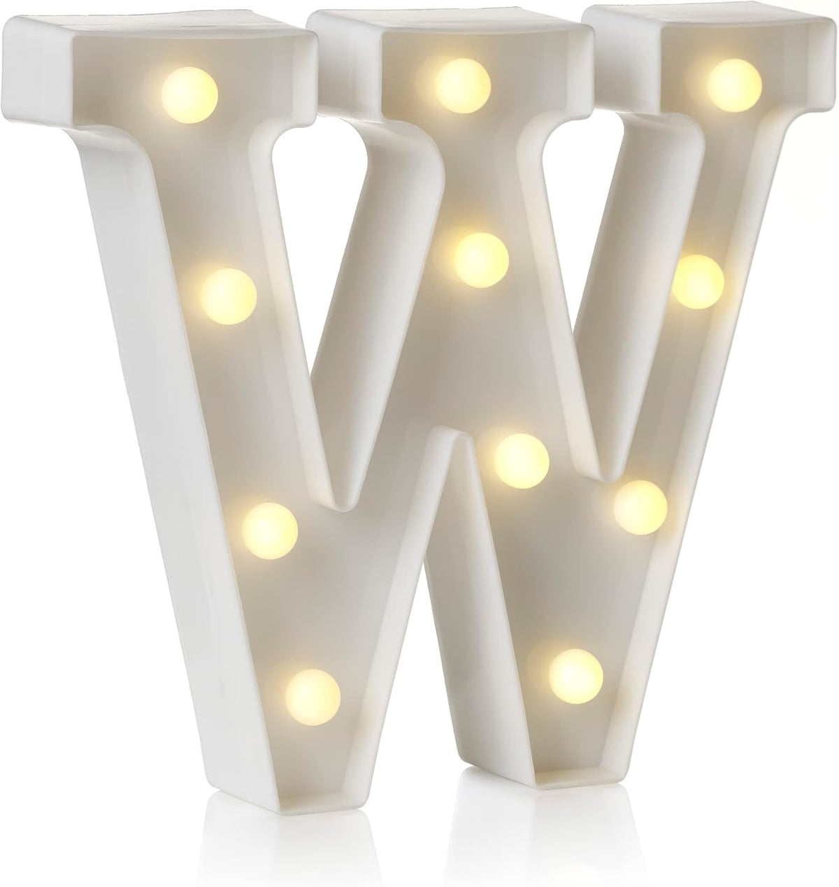 Auraglow LED Light Up Letter C Sign, Battery Powered Party Decoration