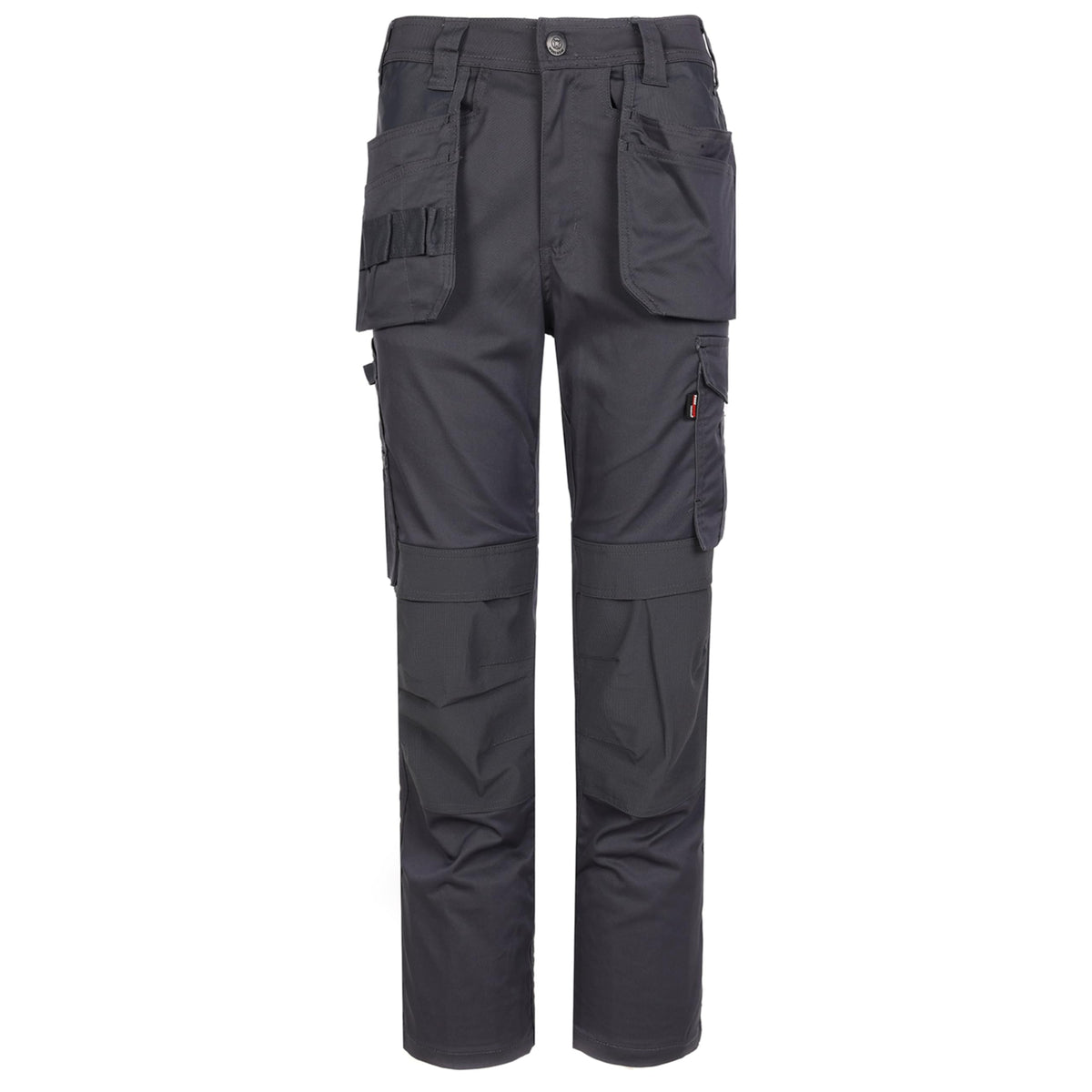 TuffStuff - Proflex Work Trousers - Heavy-Duty Tradesman Trousers with Knee Pad Pockets & Tuck-Away Holster Pockets - 260gsm Full Stretch Fabric, Slim Fit Design