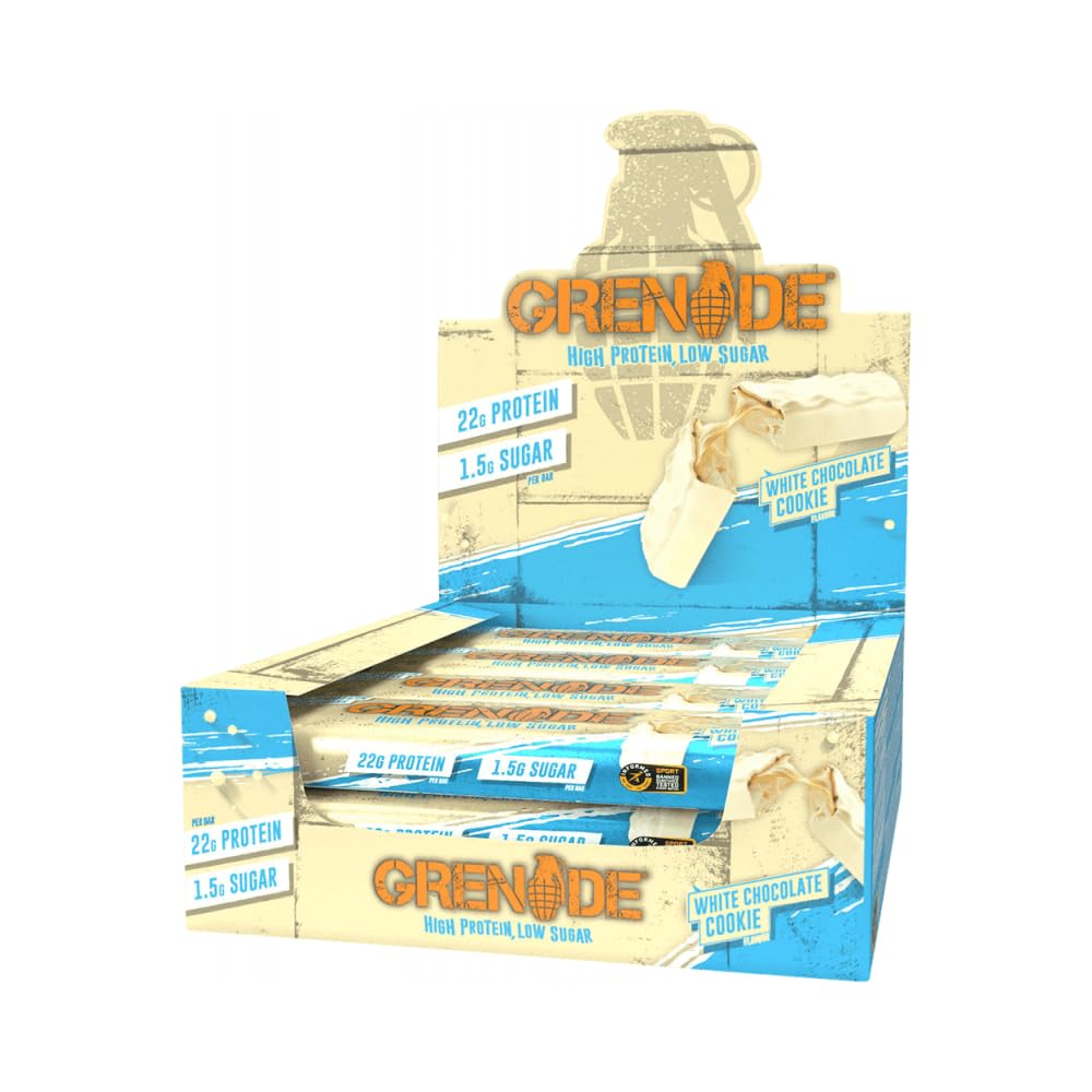 Grenade Chocolate Chip Salted Caramel Protein Bars, 12 x 60 g